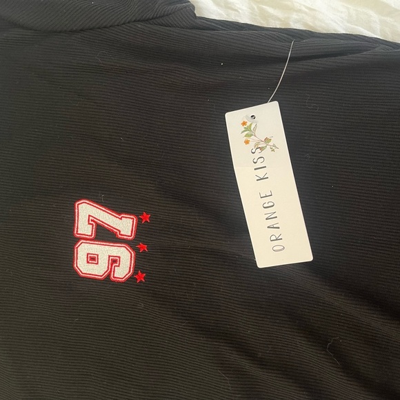 Black T-Shirt with Red '97' Design - Picture 3 of 3